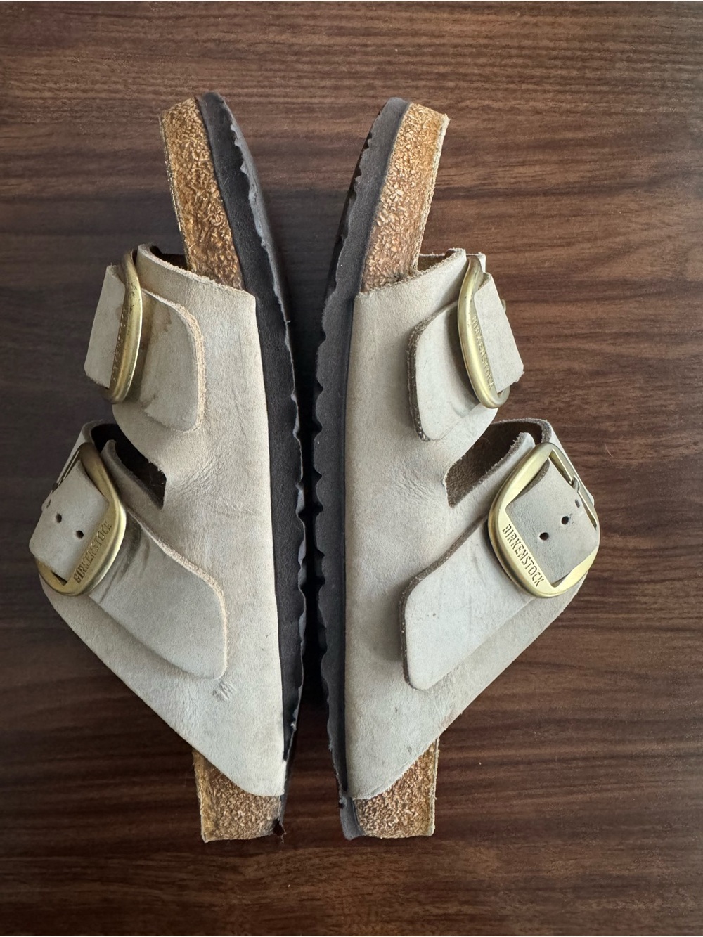 Birkenstock Women’s Arizona Sandals in Light Beige - Picture 4 of 10